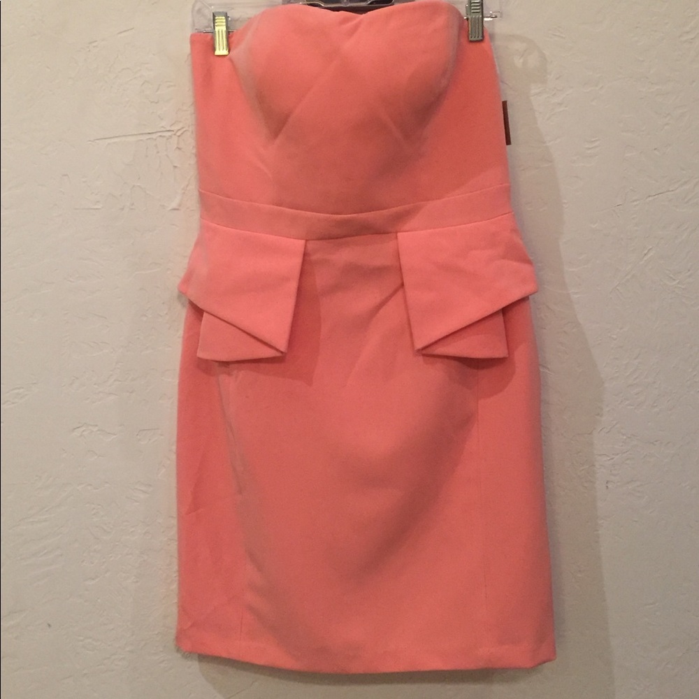 Aidan Mattox strapless dress