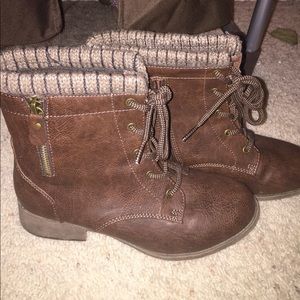 Brown Ankle Booties