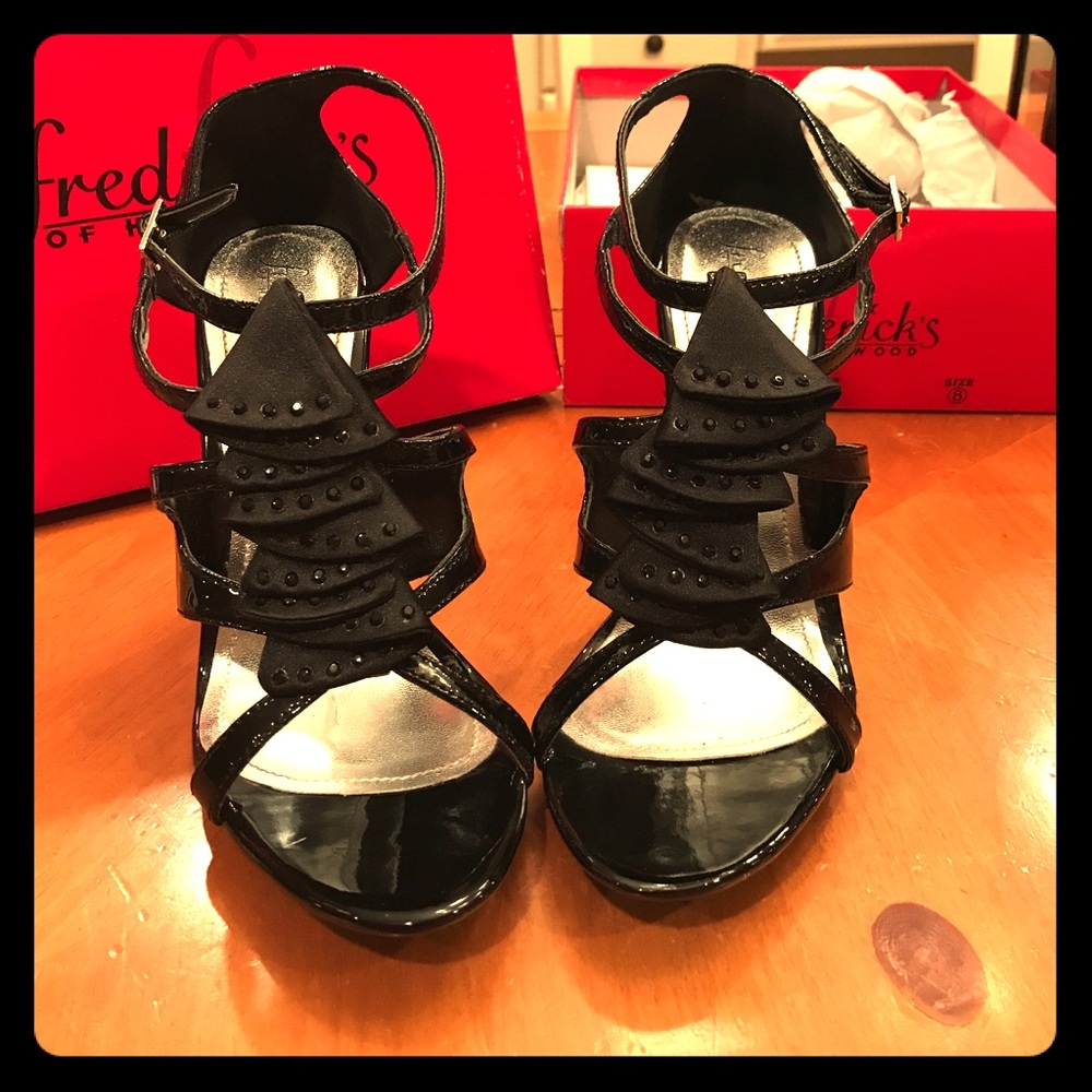 Frederick's Of Hollywood Glitzy Stiletto Sandal