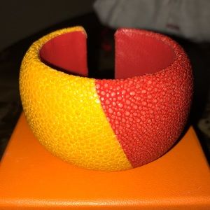 Dannijo Loma Colorblock Stingray Cuff Bracelet