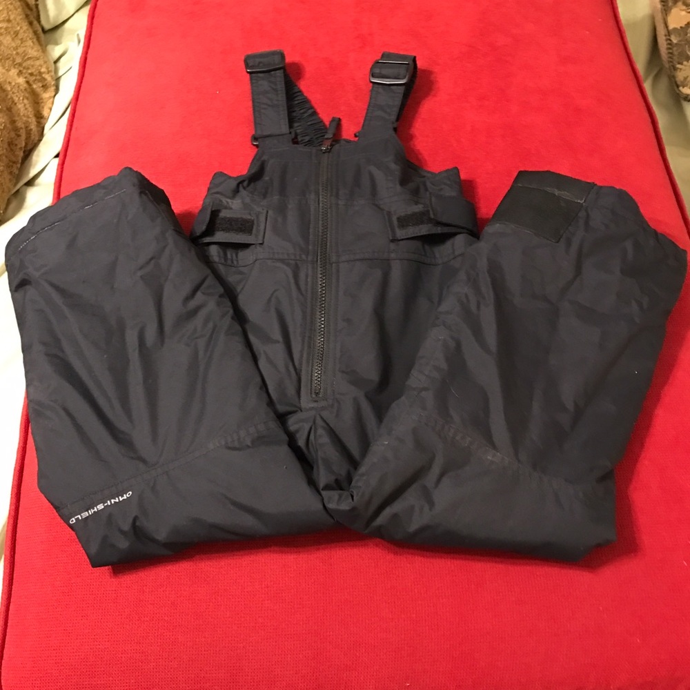 Boys Columbia Snow Bib-  Great Shape!  Size 4/5