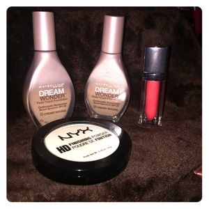 Maybelline and NYX makeup bundle