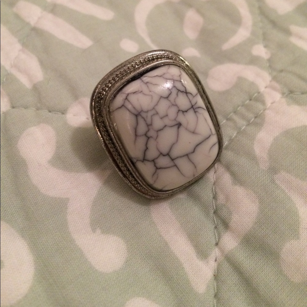Marble stone ring