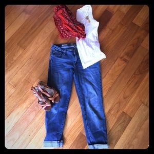 Kut from the Kloth girlfriend jeans