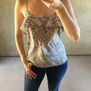 Stitch Fix Collective Concepts Dotted Ruffle Cami