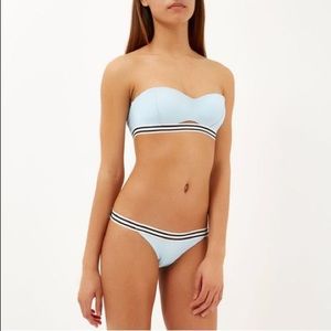 River Island Striped Bikini