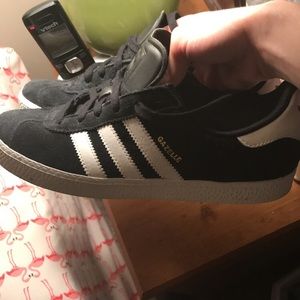 Black adidas gazelle
