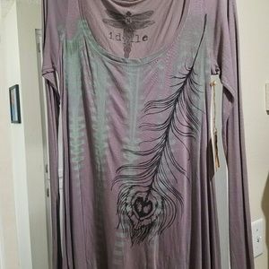 Long sleeve unique shirt