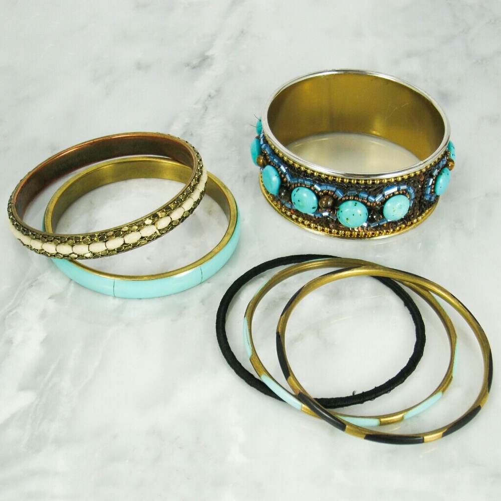 Turquoise Bangle Set