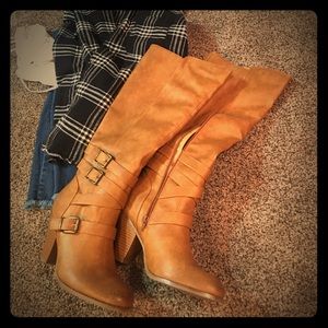 Camel colored Boots