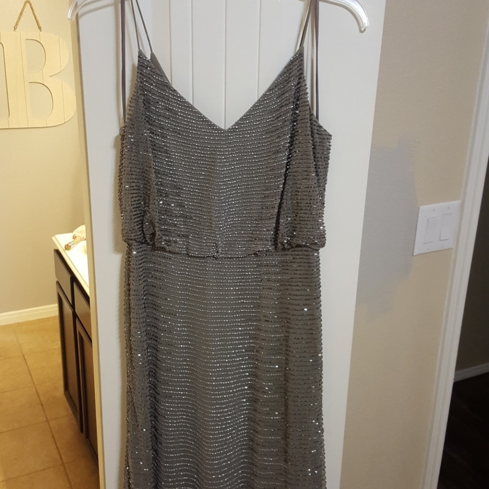 Adrianna Papell beaded dress