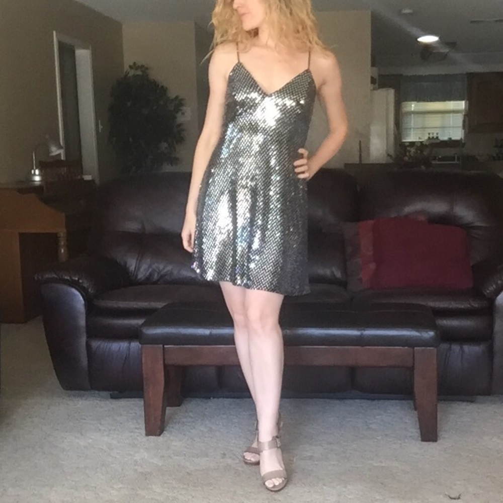 LAST CHANCE! * Black sparkly party dress