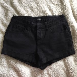 Black BDG Mid Rise Shortie