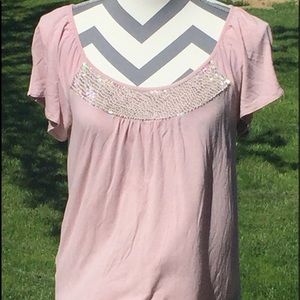 Express Beaded Top women's Medium!