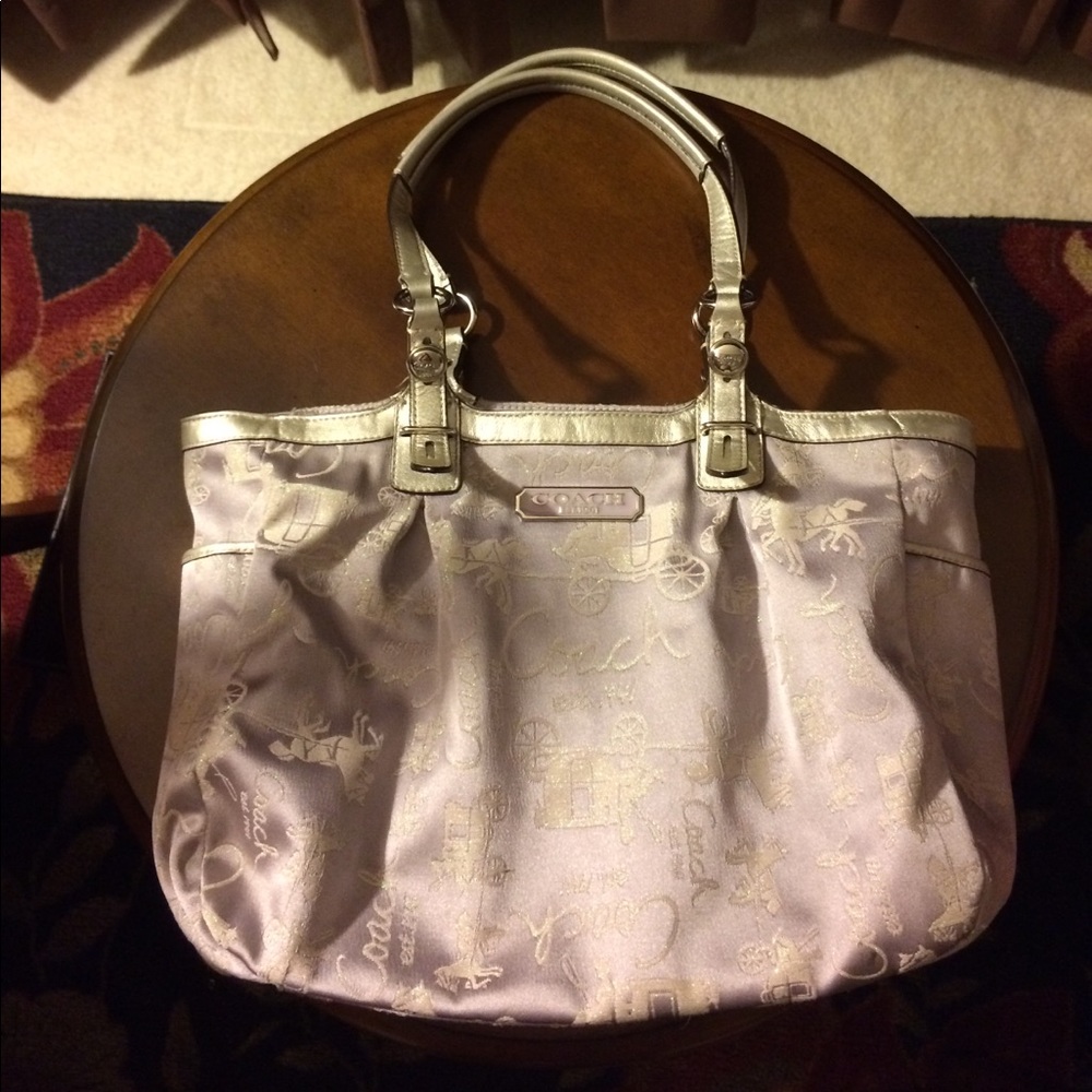 Coach Shoulder Bag Lavender