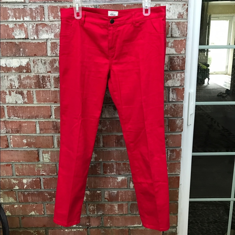 ⚡️ECI Red Khaki Pants