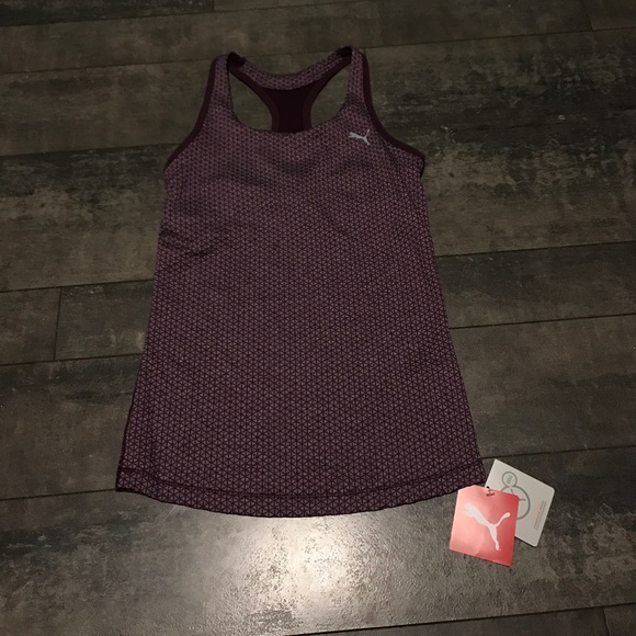 Puma Tops - NWT Puma essential graphic tank in Plum size small