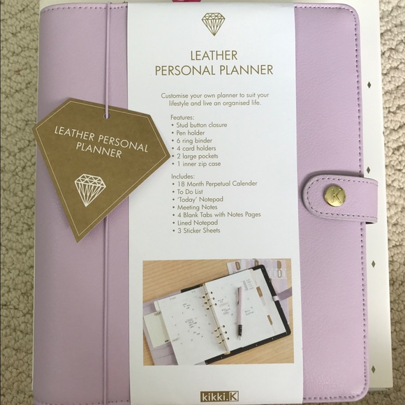Kikki.K Other - Kikki K Large (A5) Sized Lilac Agenda