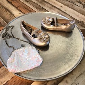 🎁Born 🎁 Gold shoes