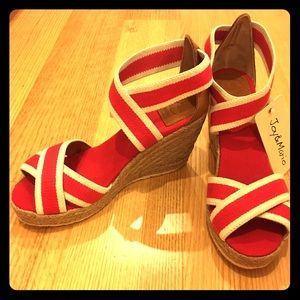 JOY & MARIO * Wedges (NEVER WORN!)