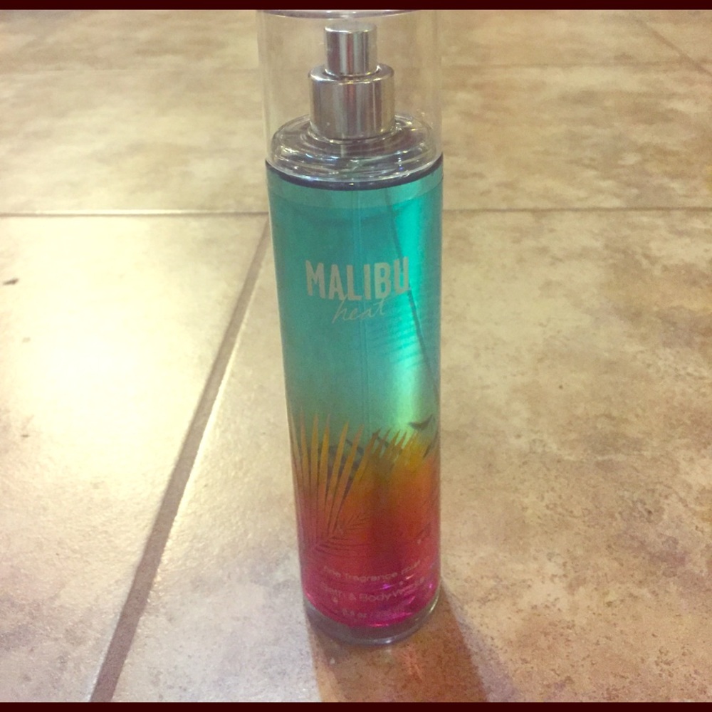 Bath & Body Works Malibu heat mist.