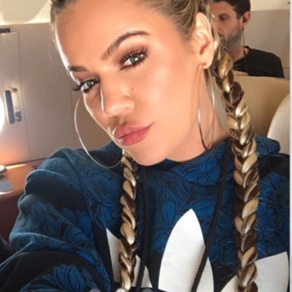 4 Oversized silver hoops💙