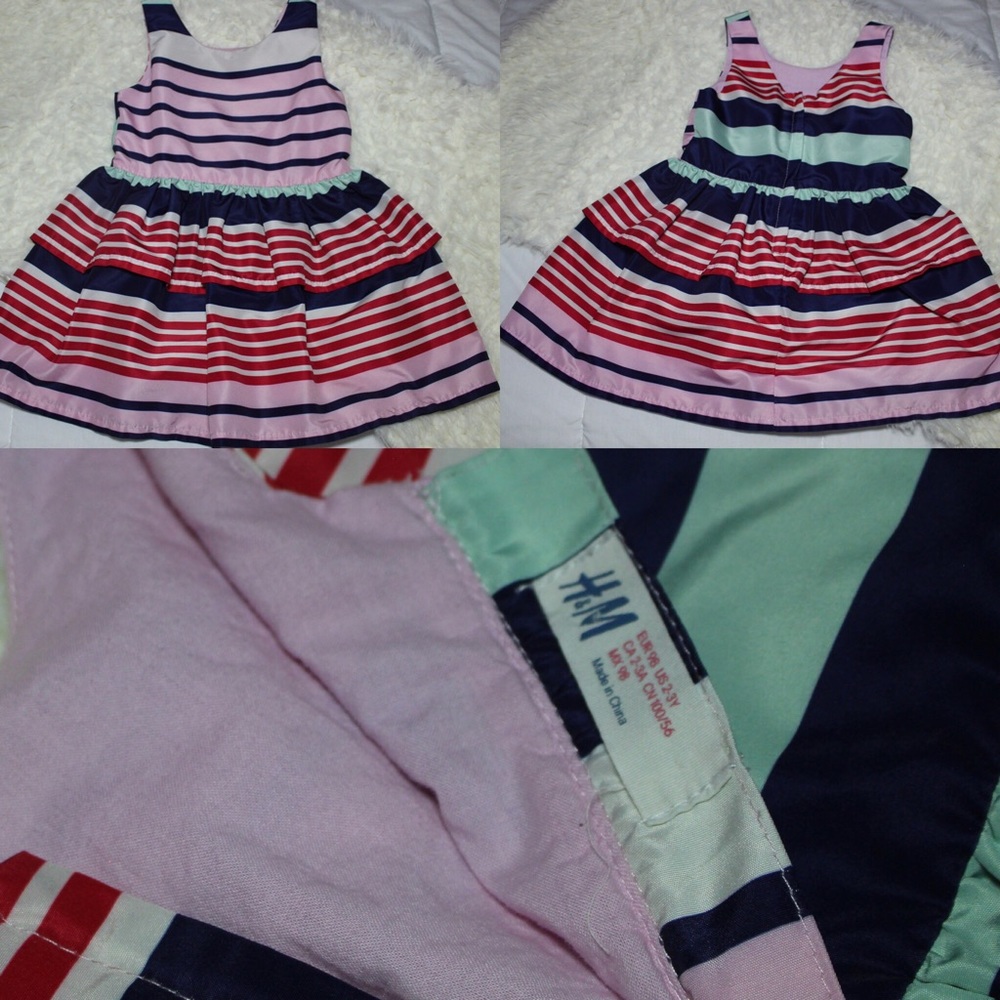 H&M baby dress 2/3Y