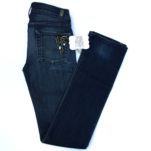 7 For All Mankind Denim - 7 for all mankind straight leg jean