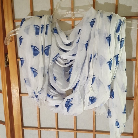 Printed Village Accessories - Cute sailboat scarf