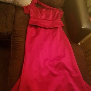 2 piece David's Bridal prom/bridesmaid dress