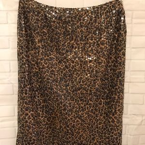 Carlisle Sequin skirt