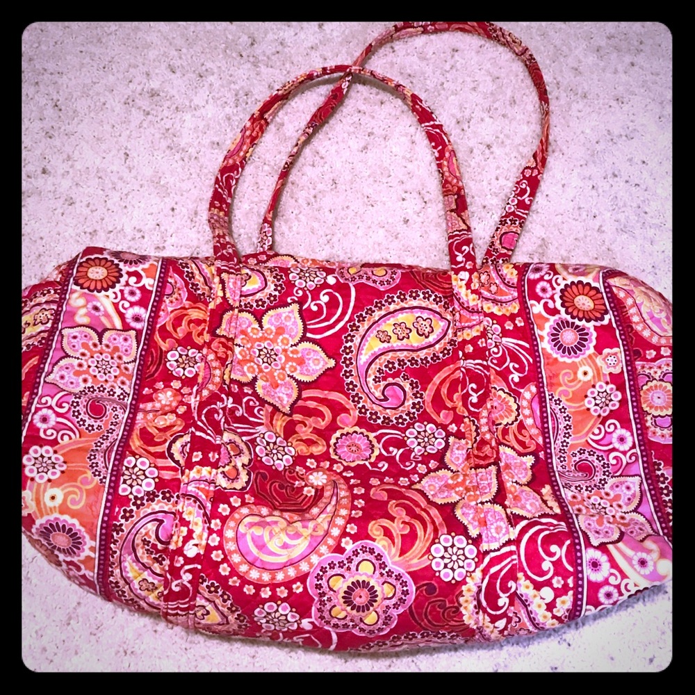 Large Vera Bradley Duffel Bag