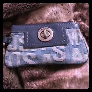 Authentic Marc by Marc Jacobs denim wristlet