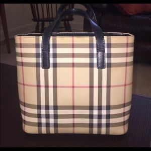 Authentic Burberry bag and wallet