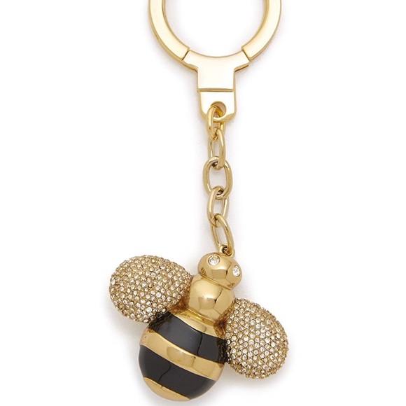 kate spade Accessories - 🐝Kate Spade Jeweled Bee Key Fob🐝