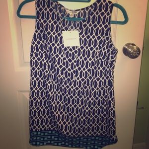 Super preppy flowy blouse
