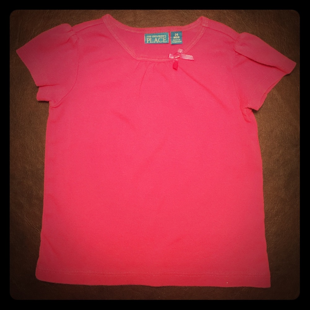 Children's Place pink t-shirt