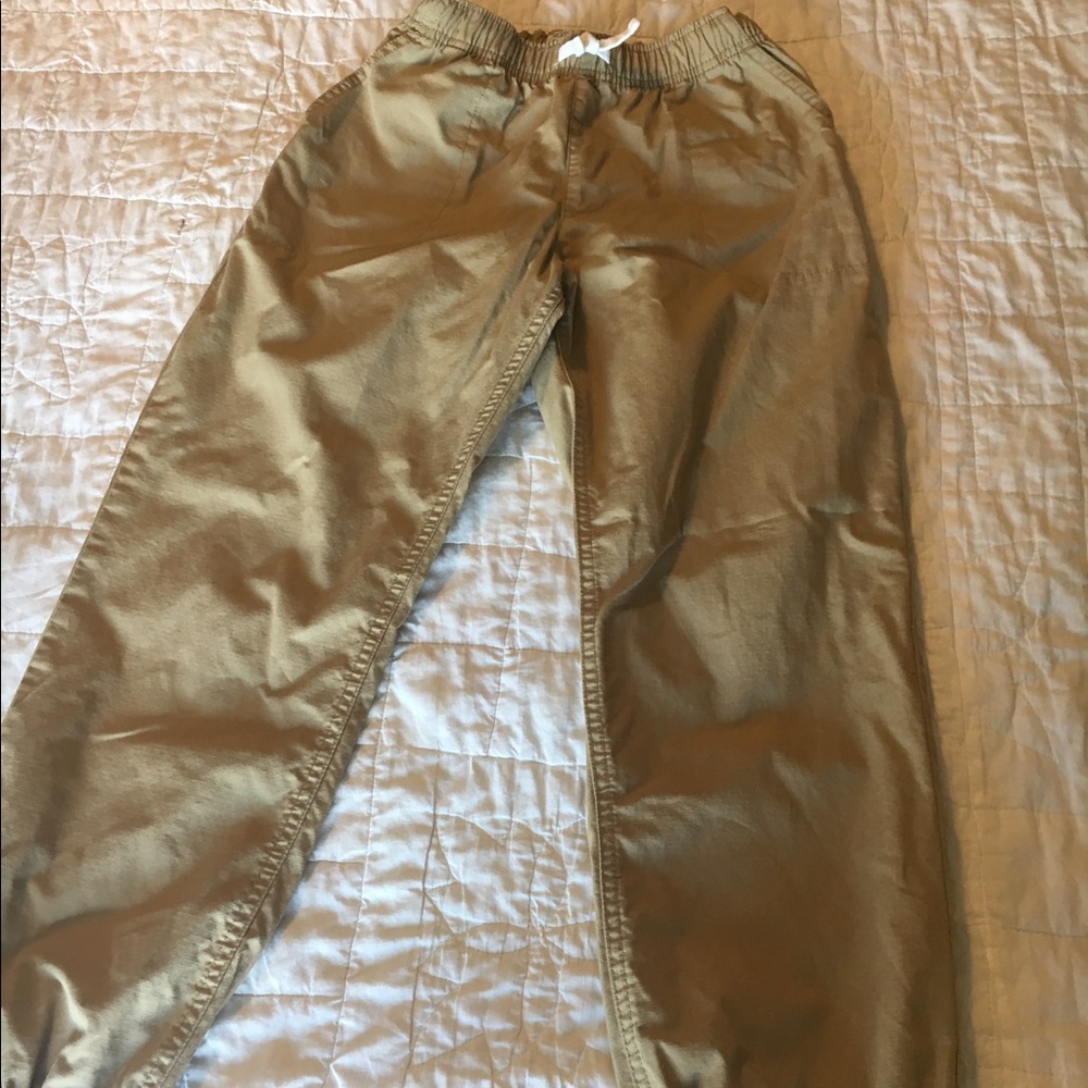 Khaki cotton pant