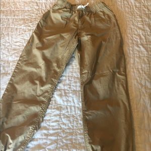 Khaki cotton pant