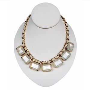 Square Necklace (Ivory)