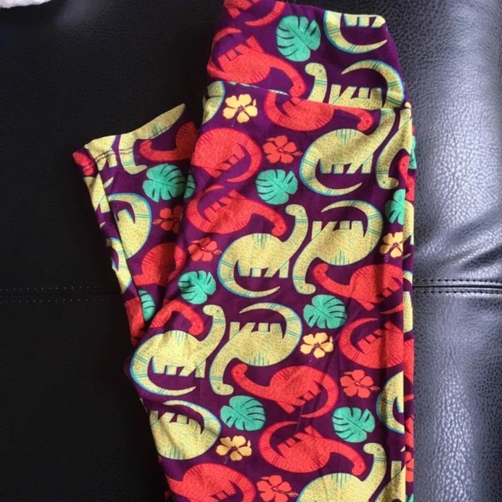 LuLaRoe Leggings OS Dinosaurs