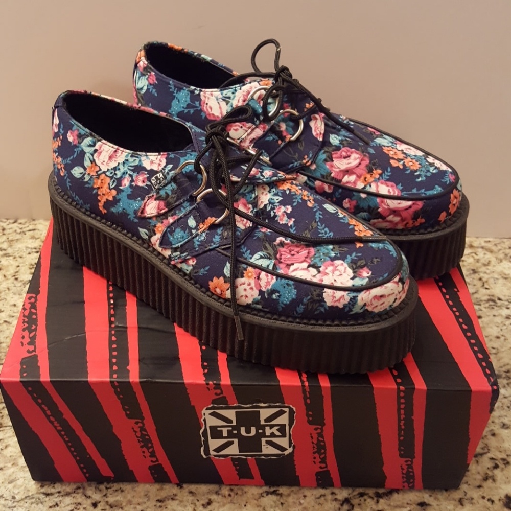 Floral T.U.K. Mondo Creepers
