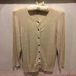 Halogen 3/4 sleeve S cardigan