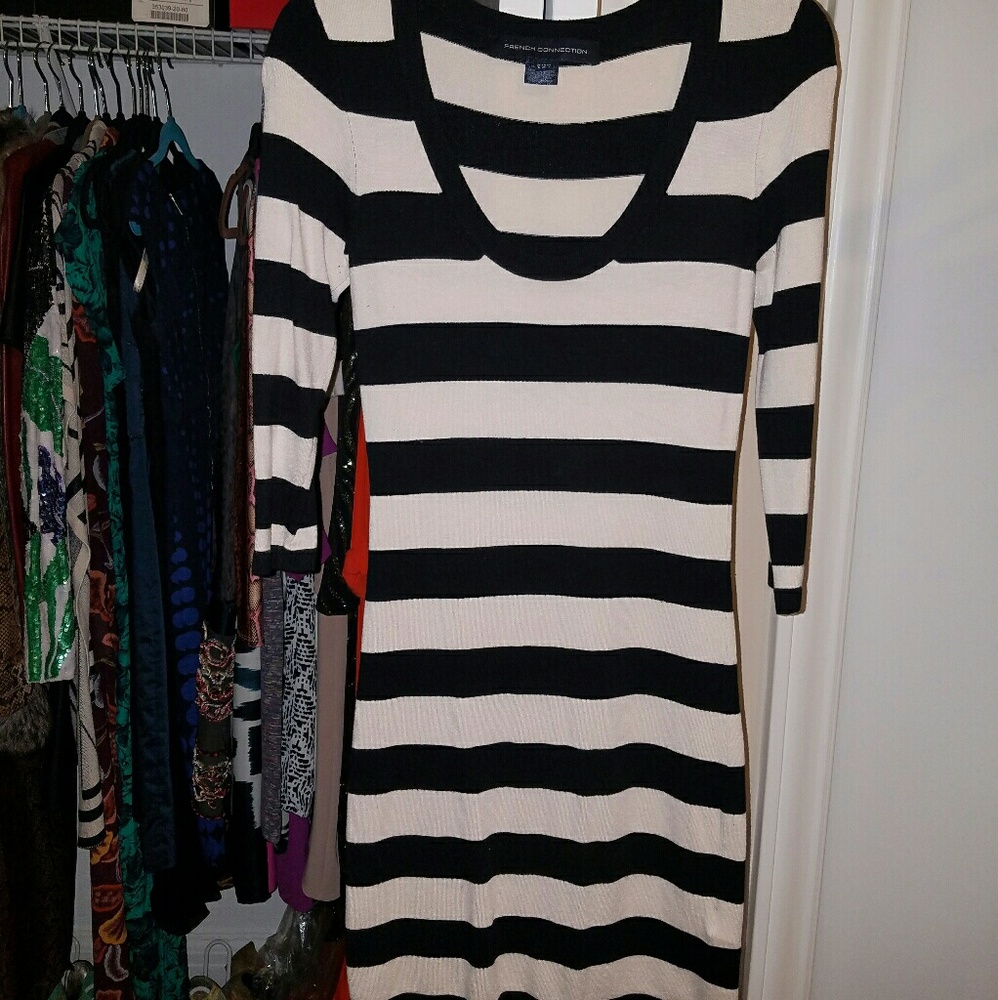 Fitted Sweater Dress