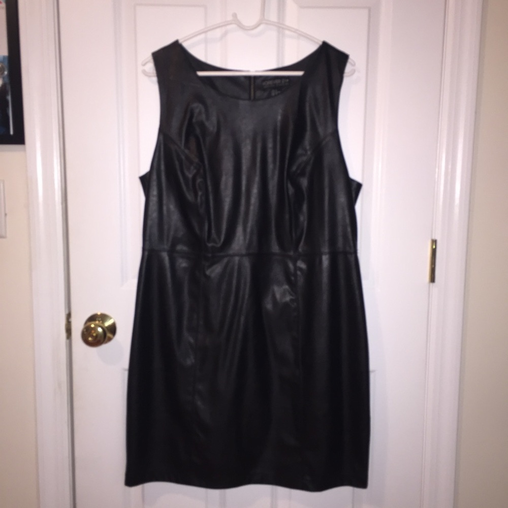 Pleather Dress 👗