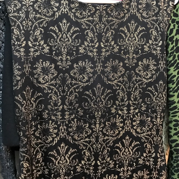 Patterned Mini Cocktail Dress - Picture 2 of 3