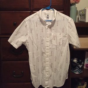 Old Navy seahorse button up