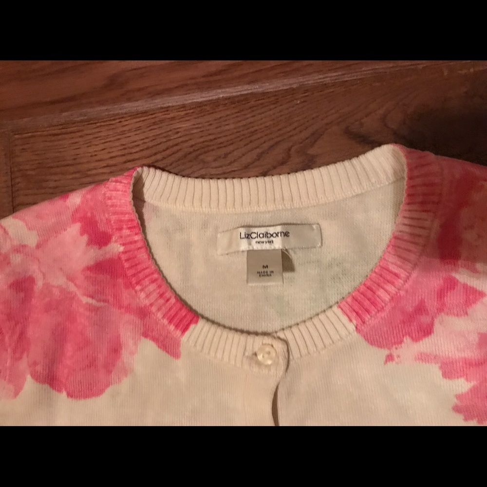 Liz Claiborne floral skater skirt set - Picture 4 of 5