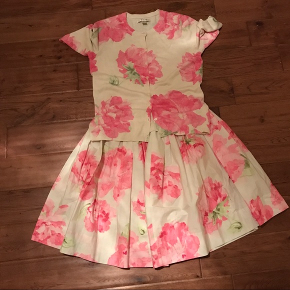 Liz Claiborne Dresses & Skirts - Liz Claiborne floral skater skirt set
