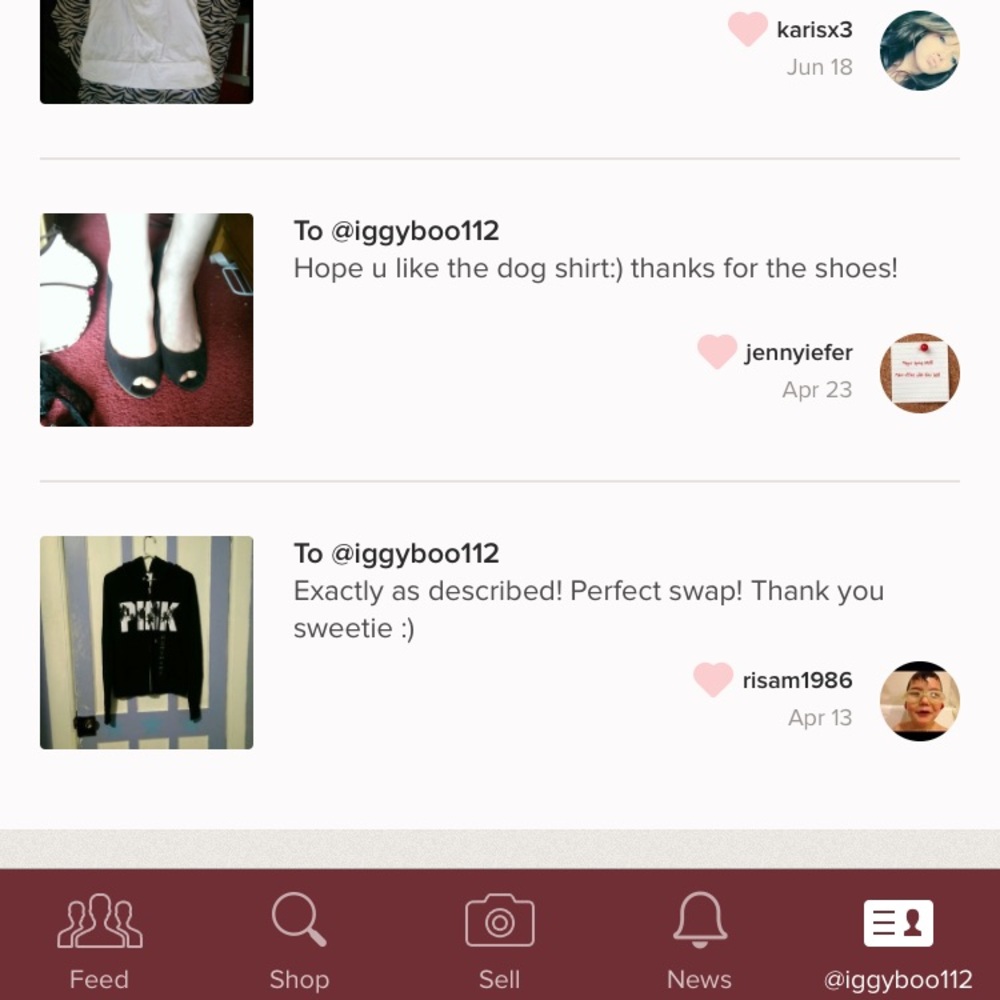 Posh Trade Feedback 😁